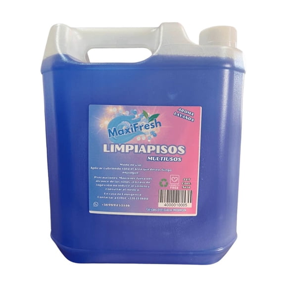 Limpiapiso Lavanda Maxifresh 5 Litros Eco