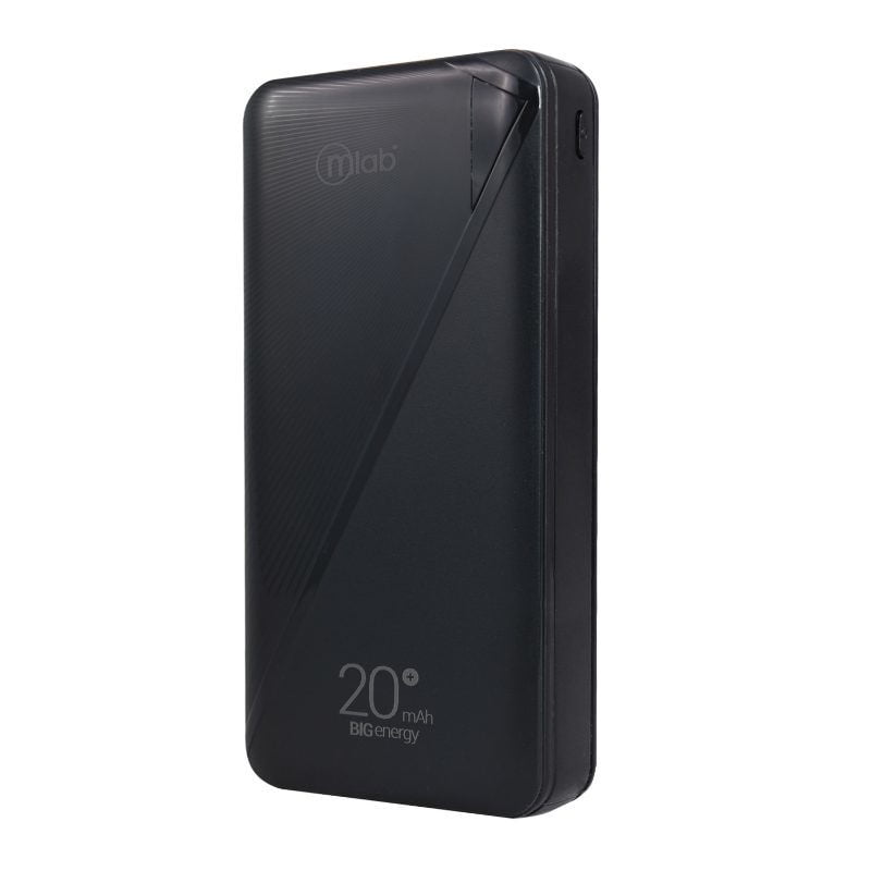 Mlab - Batería Externa 20000Mah 9221 Negro