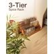 thumbnail image 4 of Estante para Especias Tinamo de Madera de Acacia de 3 Niveles y 24 Tarros, 4 of 6