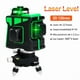 thumbnail image 3 of Nivel Laser Profesional 12 Líneas + Maletín + Trípode Color Verde Wakeshome, 3 of 8