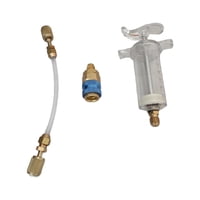 Ioensy - Kit De Inyección De Tinte De Aceite Para Aire Acondicionado Multiusos Para Hvac. Herramienta De Inyección De Tinte Fluorescente.