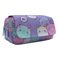 Estuche Infantil Niña Eraser New Gatos Pastel Head