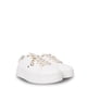 thumbnail image 2 of Zapatilla Niña con Cordones y Detalles Dorados Blanco Pillin, 2 of 3