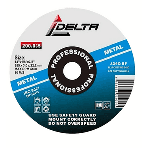 Discos Corte Tronzadora 355Mm 14' Delta Pack 5 Unidades