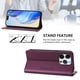 thumbnail image 3 of Funda Billetera con Soporte para iPhone 15 Pro Bloqueo RFID Plegable Violeta, 3 of 6