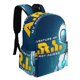 thumbnail image 2 of Mi Amigo Robot-theme Backpack, Campus style schoolbag Bookbag with Adjustable Shoulder Straps And Large Zip Compartment, Unisex Travel Bags.42x30x15cm, 2 of 6