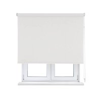Cortina Roller Blackout Premium Sundusk Blanco 120X250 Viewtex