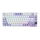 thumbnail image 1 of Teclado Mecánico gamer Ajazz AK820 Pro Purple/white 75% Gift Switch + pantalla, 1 of 3