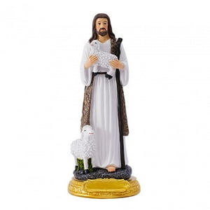 Genérico - Esculturas De Personajes De Estatua De Pie De Jesús Para Decoración Navideña Cristiana Católica