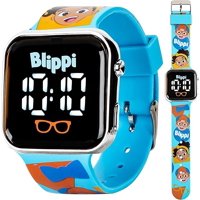 Reloj Accutime Blippi Kids Con Correa Led Interactiva Azul