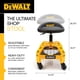 thumbnail image 2 of Taburete de Taller Rodante Ajustable DEWALT con Estante de Almacenamiento, 2 of 7