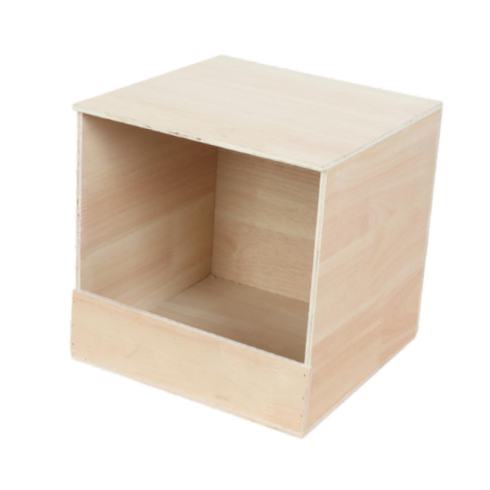 Magideal - Caja Nido Para Periquitos, Caja Para Cría De Aves, Alojamiento, Estación De Alimentación Para Pájaros, Nido De Madera Para Cacatúas, Pinzones Y Agapor Grande