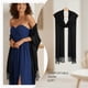 thumbnail image 3 of Chal RUI VTRON grande 203 cm × 71 cm negro invierno, 3 of 7