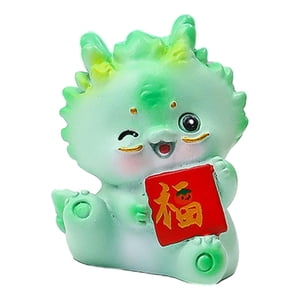 Bothyi - Mini Figura De Dragón Decoración Del Salpicadero Del Coche Para Sala De Estar Escritorio Chimenea Estilo F