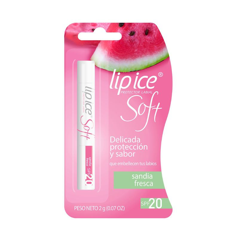 Protector Labial Sandia Spf20 Lip Ice 2 g Mentholatum