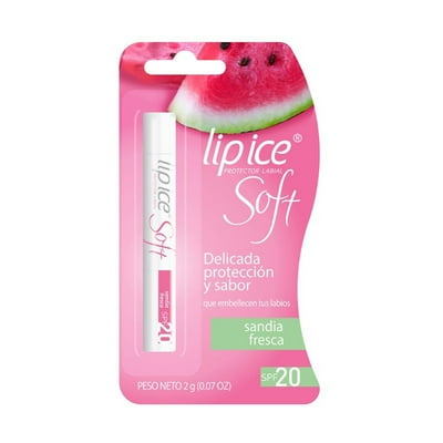 Protector Labial Sandia Spf20 Lip Ice 2 G Mentholatum