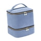 thumbnail image 1 of Bolsa Organizadora Grande A Prueba De Polvo Para Esmaltes De U?as, Ideal Para Maquillaje, Labiales Y Viajes (azul), 1 of 5