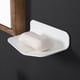thumbnail image 3 of 1pc Wall-mounted V-shaped Soap Dish, Punch Free Soap Holder, Soap Rack For Bathroom & Kitchen, 3.19"x2.17", 3 of 3