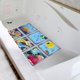 thumbnail image 2 of 6 Pegatinas Antideslizantes Para Bañera, Mundo Submarino Cuadrado Para Bañera, 2 of 2