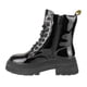 thumbnail image 3 of Botín New Walk Militar Brillante Negro, 3 of 5