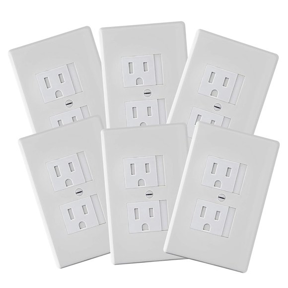 Pack de 6 cubiertas autocerrables para enchufes Safety Innovations