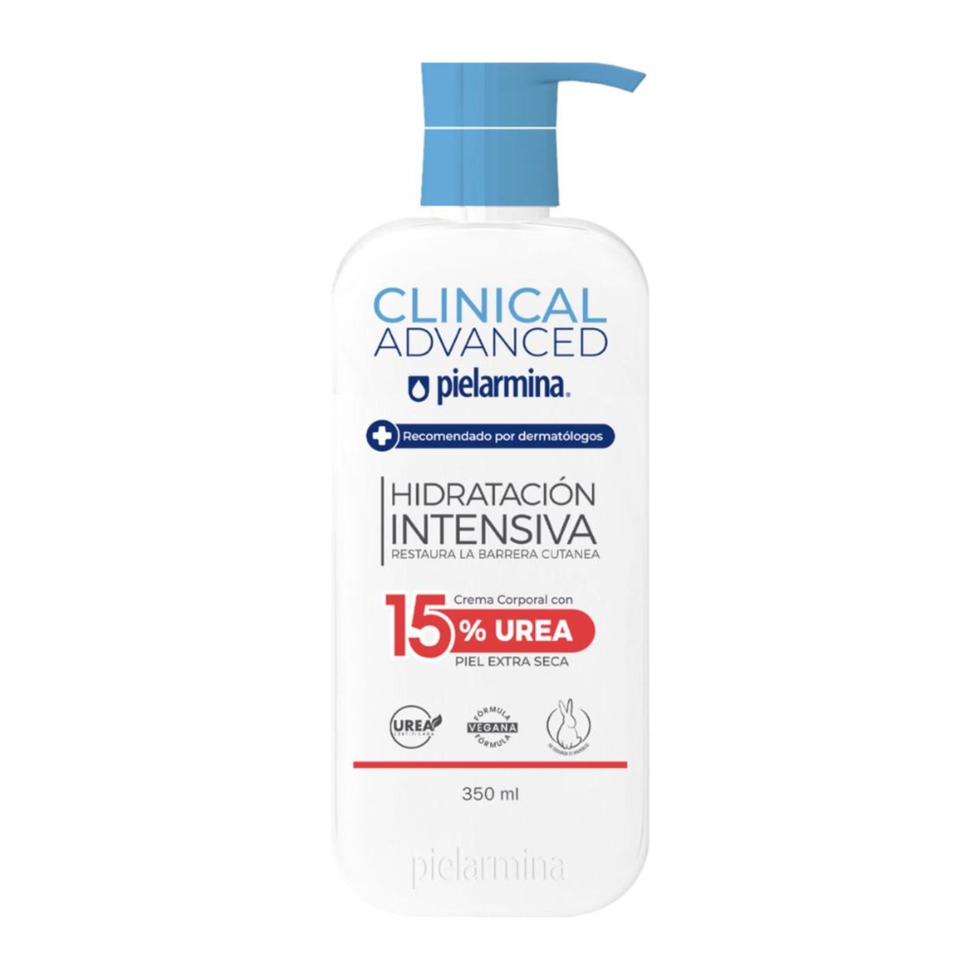 Crema Corporal Hidratante Clinical Advance Urea 15% 350 ml Pielarmina