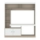 thumbnail image 2 of Estante Tv 52" 170,6X150X30,3 Cm Café Claro Y Blanco, 2 of 8