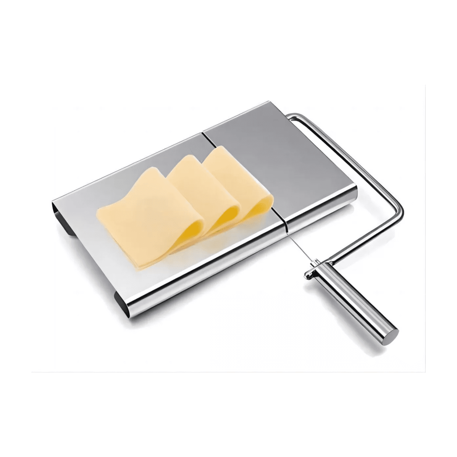 Importclick - Rebanadora Multifuncional Queso Cocina Alambre Acero Inoxidable