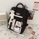thumbnail image 2 of Upgrade Your Style with Our Classic Casual Backpack - Perfect for Travel, School and Daily Use with Accessories Included, 2 of 5