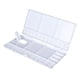 thumbnail image 3 of Paleta en caja de acuarela vacía, paleta de pintura portátil para viajes, paleta de mezcla de Gouache para principiantes, pinturas al óleo acrílicas,, 3 of 5