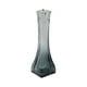thumbnail image 2 of Florero Decorativo De Vidrio Transparente Base Oscura Simple, 2 of 8