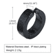thumbnail image 2 of Pack 2 Pares Aros Runas Vikingas Piercing Falso A Presión, 2 of 3