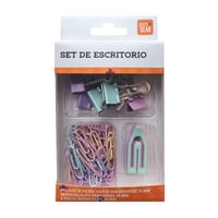 Clips Y Sujetadores, Set De Escritorio 76 Un  Pen+Gear
