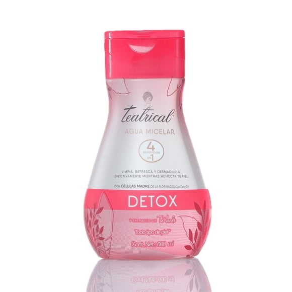 Teatrical Agua Micelar Té Verde - Detox 600 ML