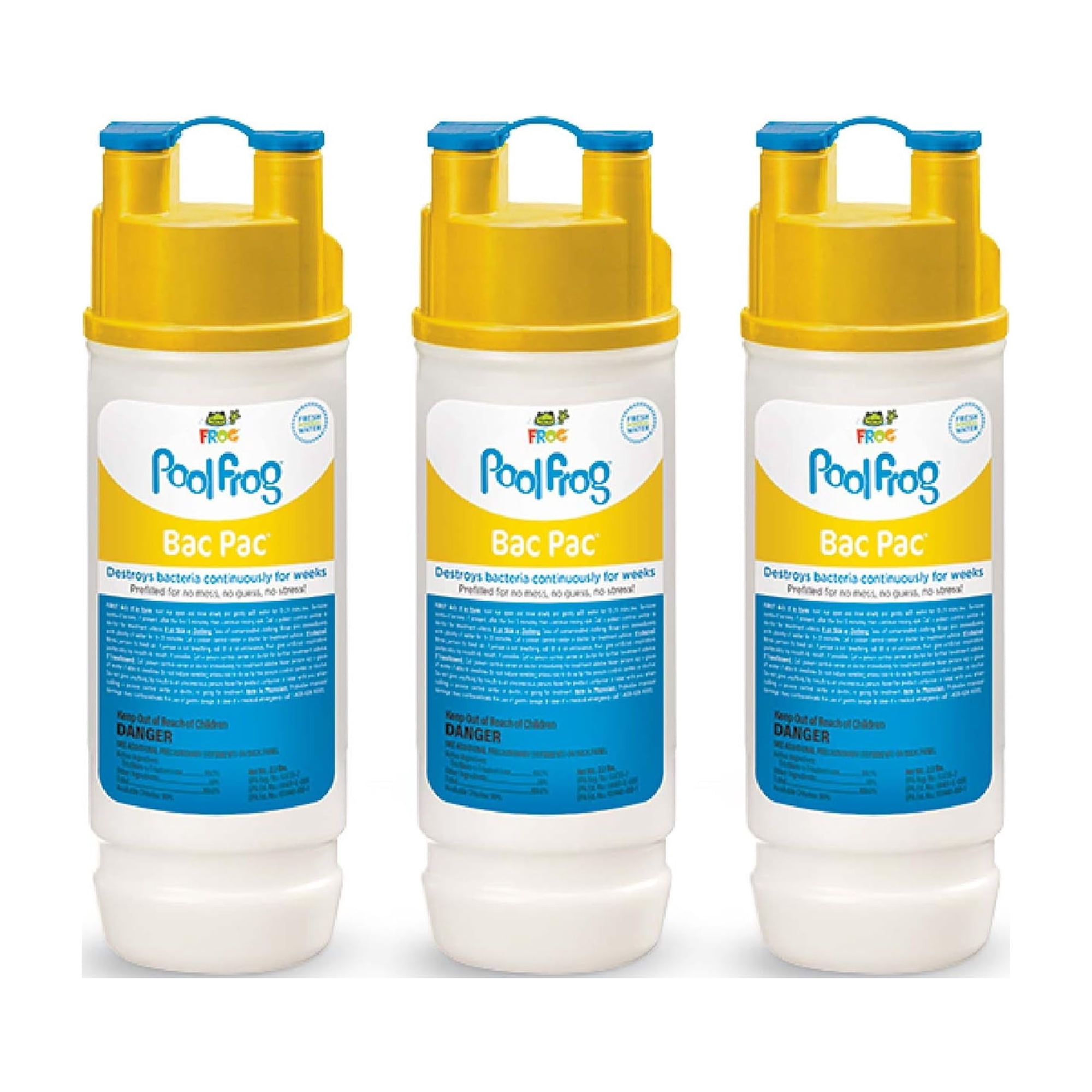 Cartuchos De Cloro Pool Frog Bac Pac, Paquete De 3, 1 Kg