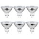 thumbnail image 1 of Paquete de 6 bombillas LED Feit Electric, 6 W, 500 lúmenes, regulables, MR16, 1 of 8