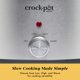 thumbnail image 3 of Crock-Pot 10L Olla de Cocción Lenta de Acero Inoxidable, 3 of 7