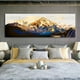 thumbnail image 2 of 1pc Canvas Painting, Abstract Landscape Mountain Scenery Oil Painting, Wall Art Decor, For Living Room, Bedroom, No Frame, 19.68nch*59.05inch, 2 of 4