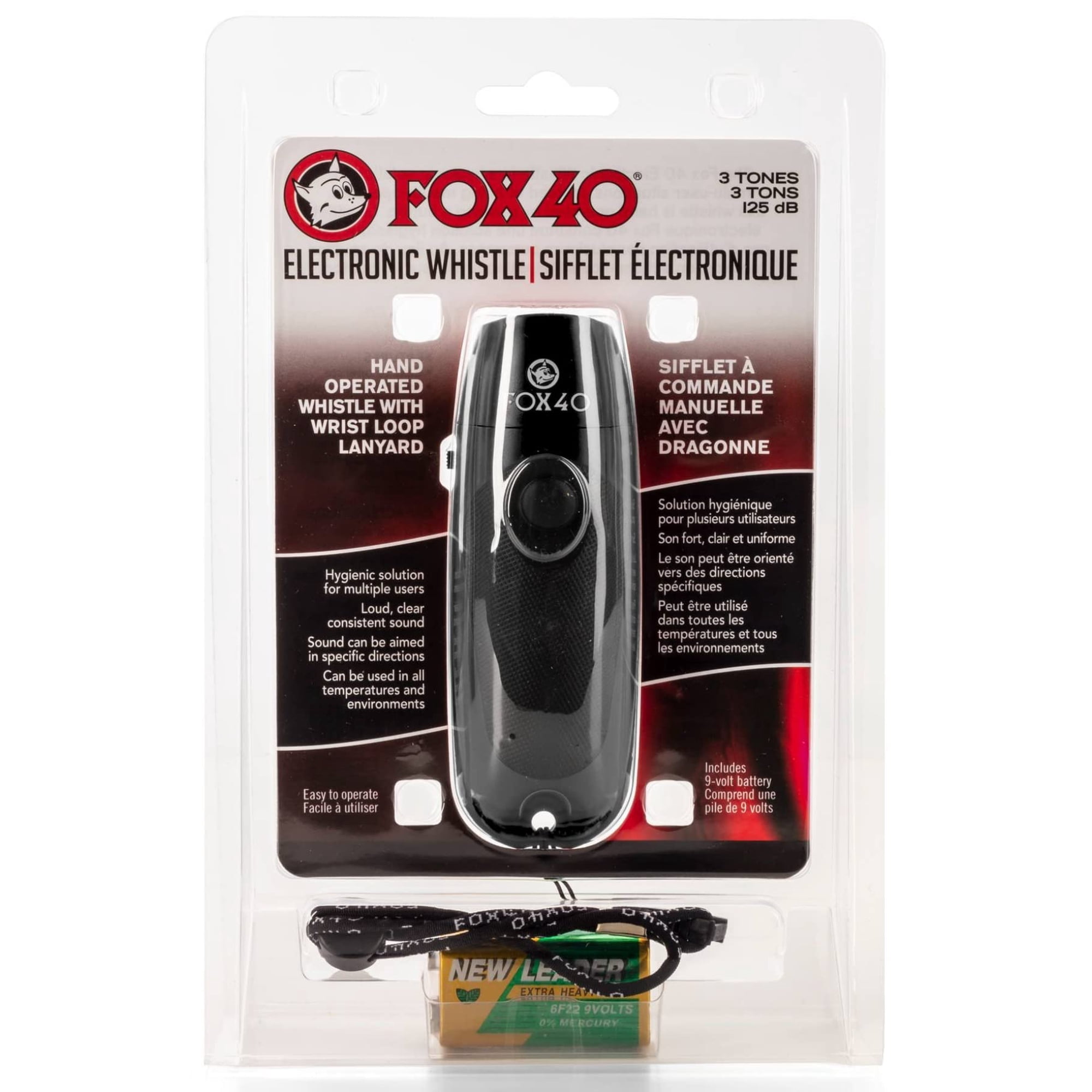 Silbato Electrónico Fox 40 Black