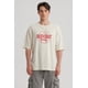 thumbnail image 5 of Polera Hombre Texto Frontal Beige, 5 of 8