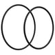 thumbnail image 1 of Juego de 2 O-rings OMNIFilter OK25-S6-05 OK25 para Pentair, 1 of 1