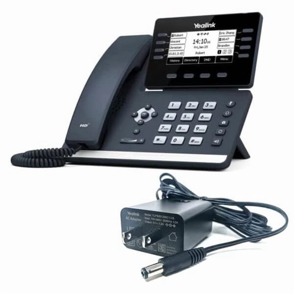 Teléfono IP Yealink T53 con pantalla LCD de 3.7" y puerto USB
