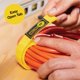 thumbnail image 5 of Cable Wrap-It Storage, 30 cm, amarillo, 12 pulgadas de largo, 5 of 8