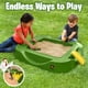 thumbnail image 2 of Set Sandbox John Deere con funda protectora y 5 camiones, 2 of 8
