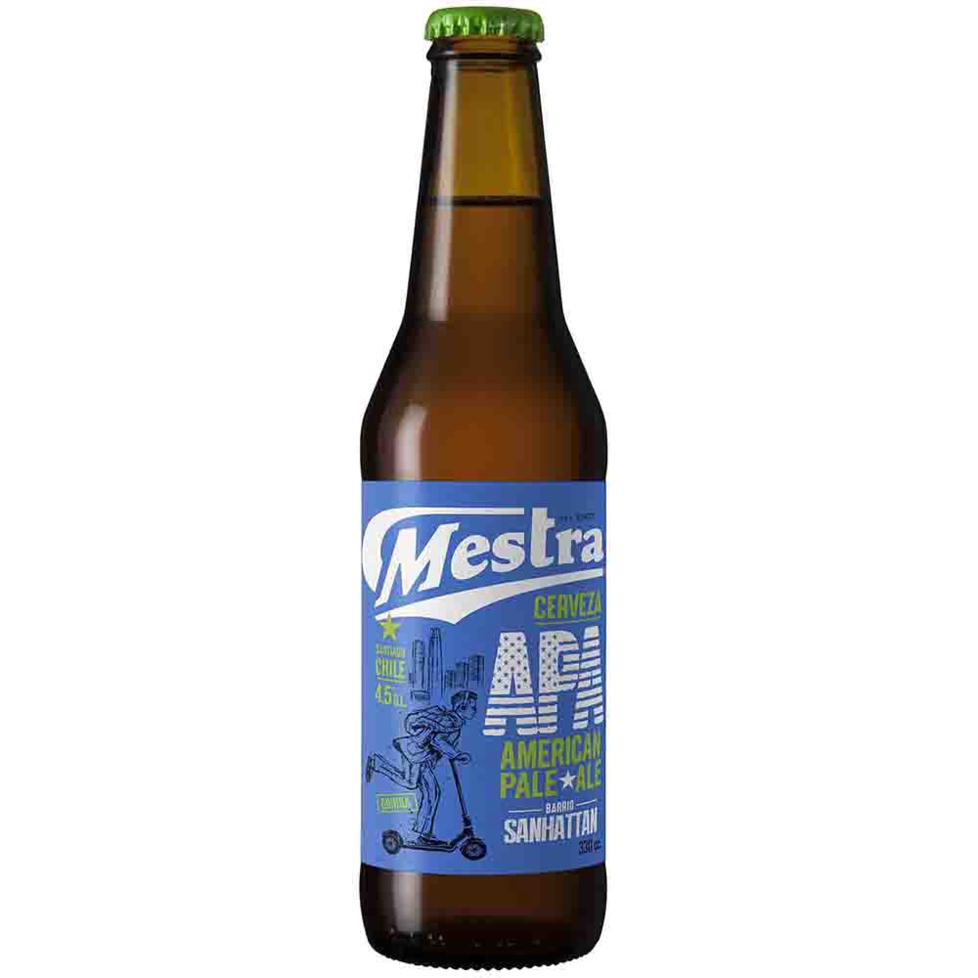 Cerveza Apa American Pale Ale Botella- 330 ml Mestra