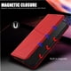 thumbnail image 5 of Funda Cartera Magnética para TCL 50 Protección Antichoque con Ranuras Rojo, 5 of 6