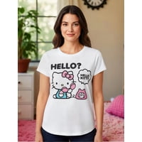 Polera Pijama Mujer Hello Kitty Blanco S