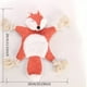 thumbnail image 4 of Pet Toys Dog Toys Plush Toys Squirrel Fox Shape Plush Toys Cotton Rope BB Called Dog Chew Toy For Small Medium Large Dogs And Cats, 4 of 5