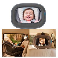 Munchkin - Espejo De Bebe Para Auto Negro