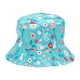 thumbnail image 1 of Sombrero Pescador Azul Diseño Flores 16*18cm, 1 of 2